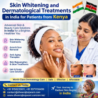 Dermatological treatments in India for Kenya patients